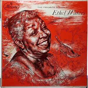 Ethel Waters LP Record The Favorite Songs Of Ethel Waters on Mercury VG/VG+ Jazz